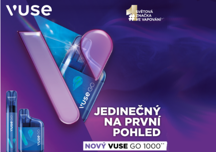 VUSE GO 700 a 800 se mění na VUSE GO 1000